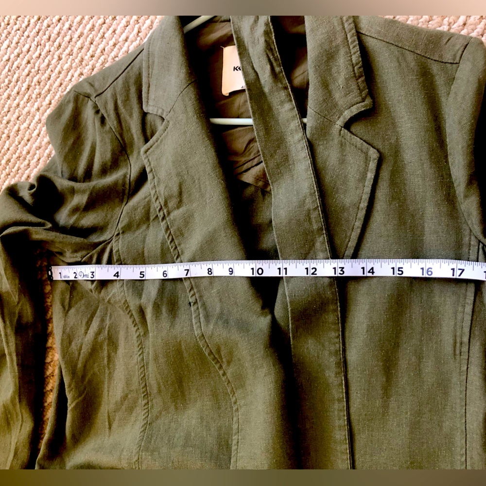 Linen blazer
